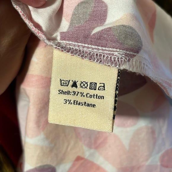 Timeless London Purple Orange Pink Hot Pink Magenta Hearts sleeveless Dress 6 S - Picture 15 of 16